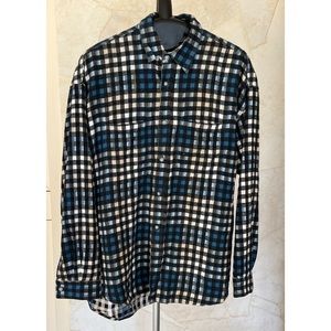 Vintage 90s Sahara Club Flannel Button Down - XL
